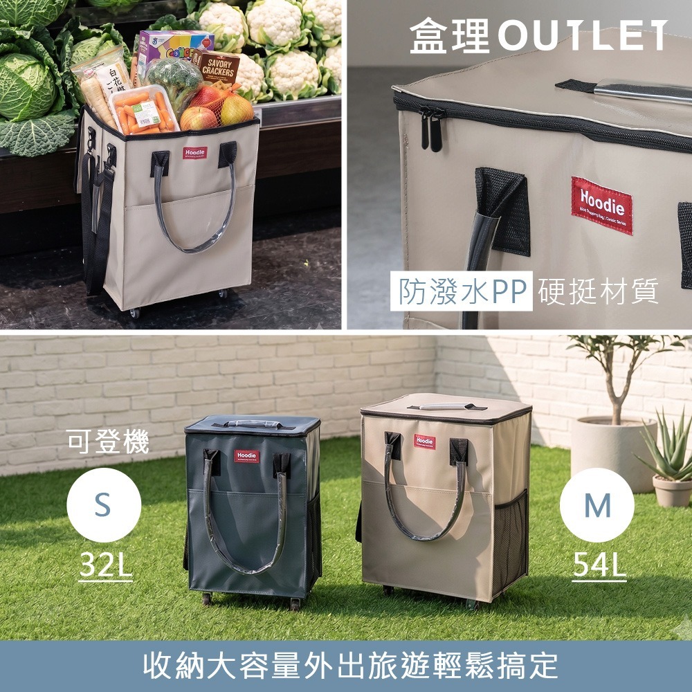 Hoodie摺疊拖車包3.0 S/M號_盒理OUTLET-細節圖2