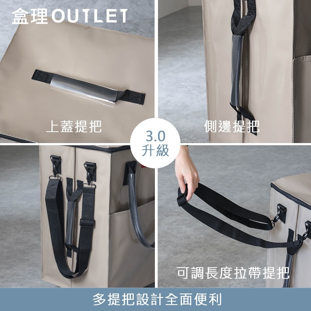 Hoodie摺疊拖車包3.0 S/M號_盒理OUTLET-細節圖4