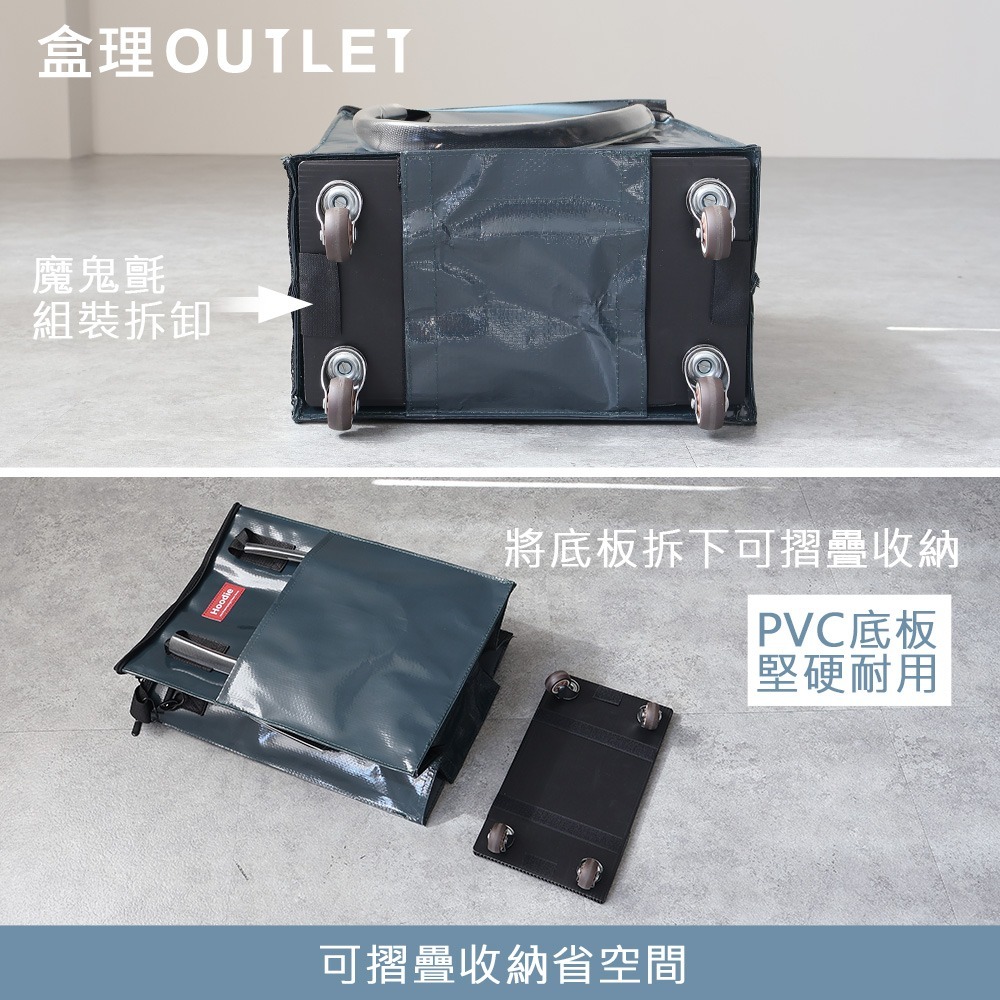 Hoodie摺疊拖車包3.0 S/M號_盒理OUTLET-細節圖8
