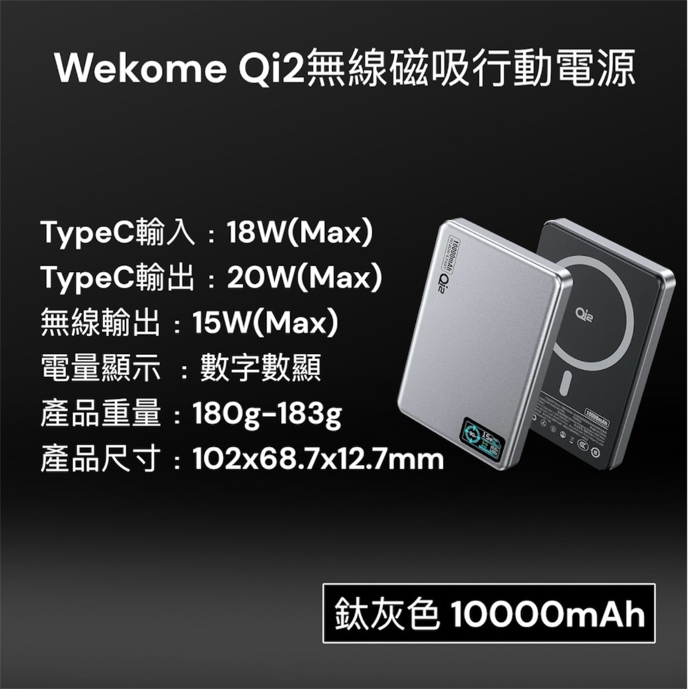 鈦灰色 10000mAh