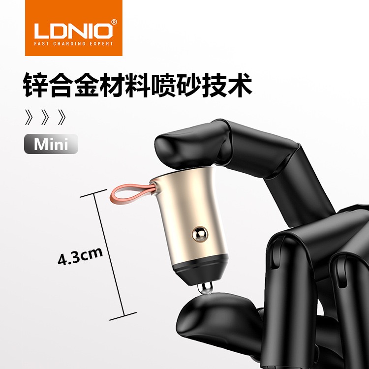 ❗️全館免運❗️LDNIO PD 30W 車用充電器 迷你車充 30W充電器 車用充電頭 車用充電 車用充電 快充-細節圖5