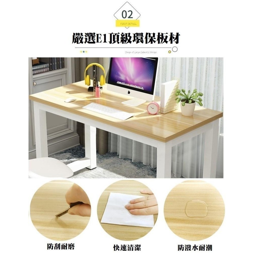 【OPEN GO】5x5大角鋼辦公桌(快速組裝/加粗腳柱/穩固不搖/加厚板材)電腦桌/辦公桌/書桌/桌子/兒童桌/工作桌-細節圖3