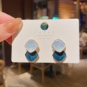 ♛ROSEMAYR♛ S925銀針 復古優雅 雙色幾何耳環-規格圖10