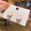 ♛ROSEMAYR♛ S925銀針 復古優雅 雙色幾何耳環-規格圖10