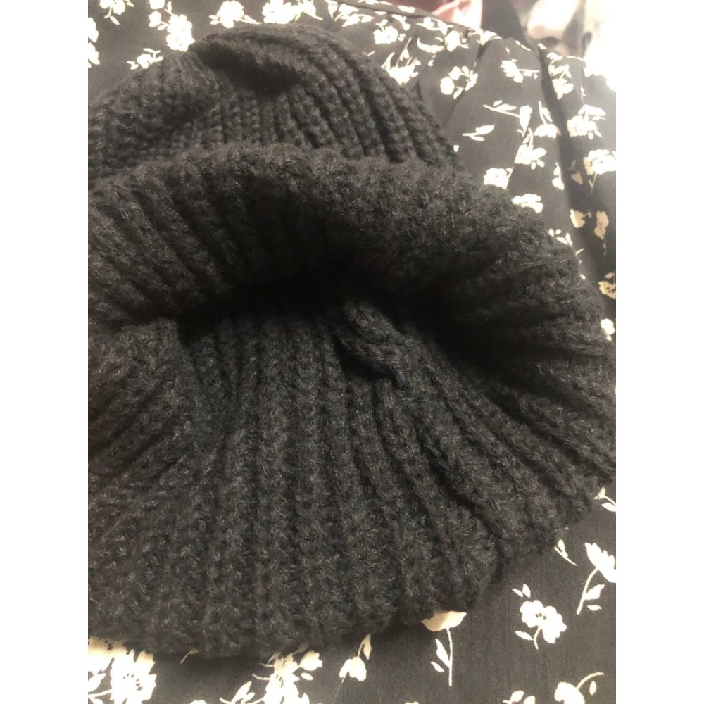 ♛ROSEMAYR♛廠商寄賣-2339黑色針織毛帽-細節圖2