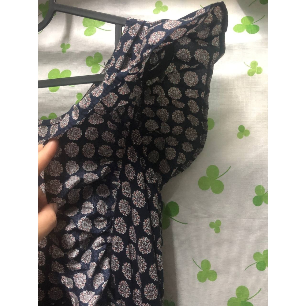 ♛ROSEMAYR♛廠商寄賣-韓版復古甜美女孩荷葉袖連身長裙-細節圖3