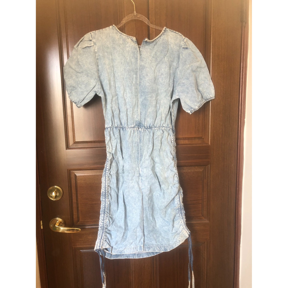 ♛ROSEMAYR♛廠商寄賣-K2382韓版水洗做舊牛仔甜美小性感包臀連身裙-細節圖2