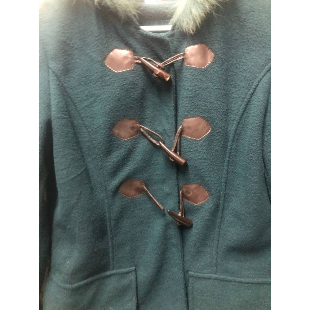 ♛ROSEMAYR♛廠商寄賣-X3972牛角釦連帽外套-細節圖3