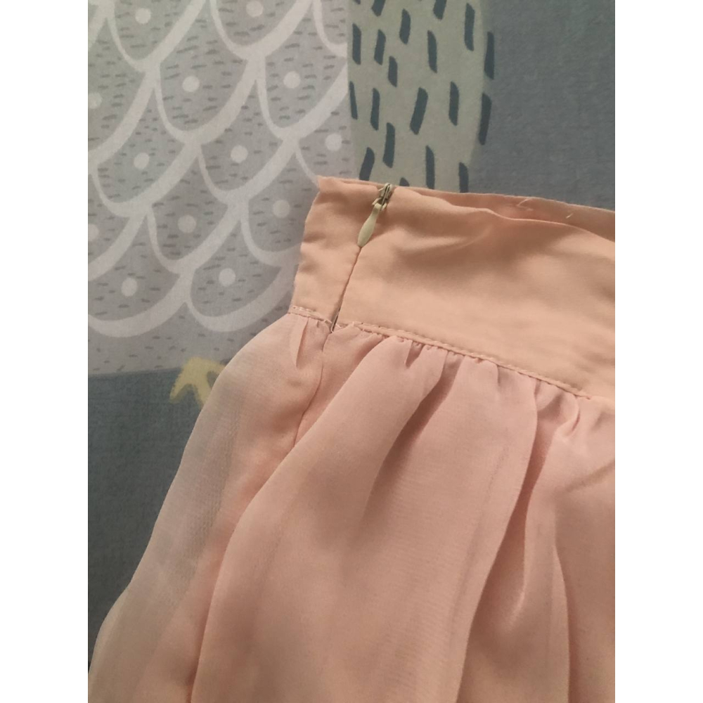 ♛ROSEMAYR♛廠商寄賣-A06-3237-雪紡拉鏈褲裙-細節圖3