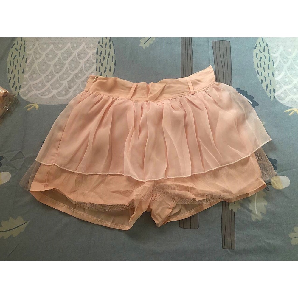 ♛ROSEMAYR♛廠商寄賣-A06-3237-雪紡拉鏈褲裙-規格圖4