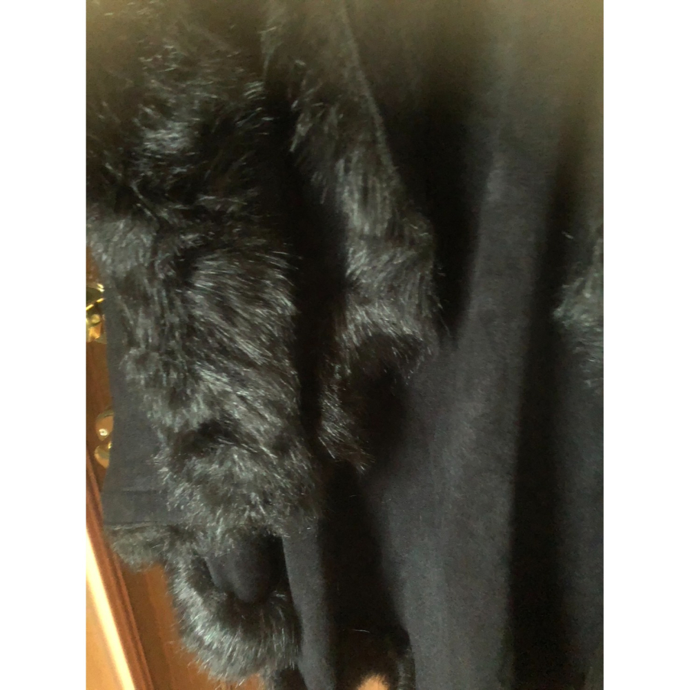 ♛ROSEMAYR♛廠商寄賣-X3668貴氣名媛風毛邊斗篷外套-細節圖3