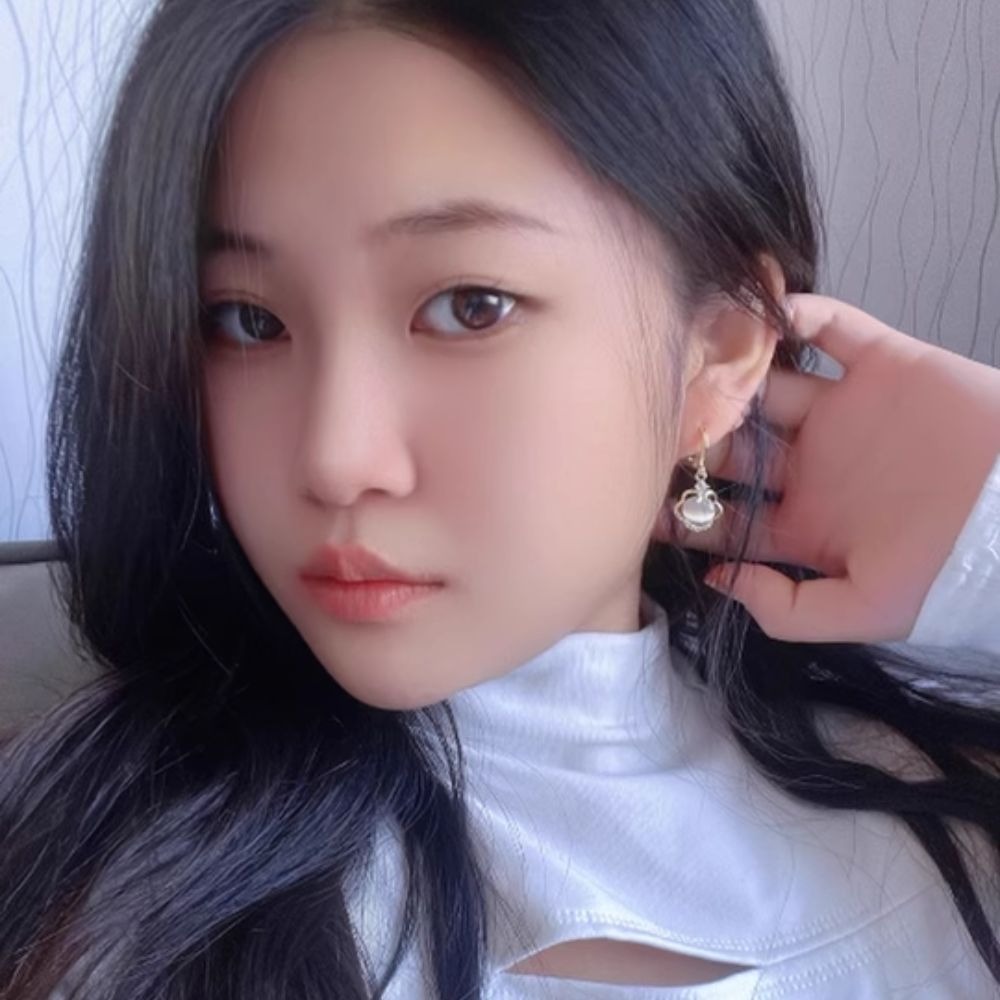 ♛ROSEMAYR♛[預購款] 設計感滿滿仿貓眼石如意鎖耳釦耳環-細節圖4