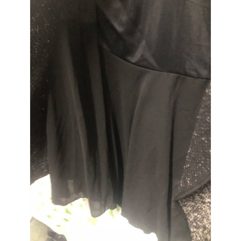 ♛ROSEMAYR♛廠商寄賣-X1488設計感拼接雪紡開襟斗篷/外罩-細節圖3