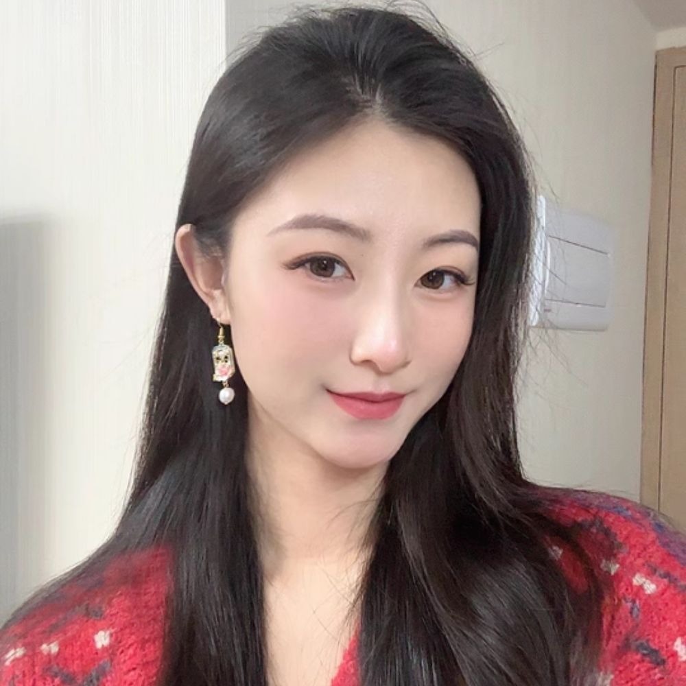 ♛ROSEMAYR♛[預購款] 新中式鏤空滴釉珍珠花朵耳環-細節圖3