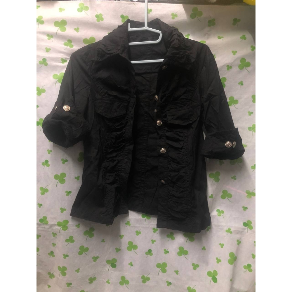 ♛ROSEMAYR♛廠商寄賣-女強系七分袖襯衫-細節圖3