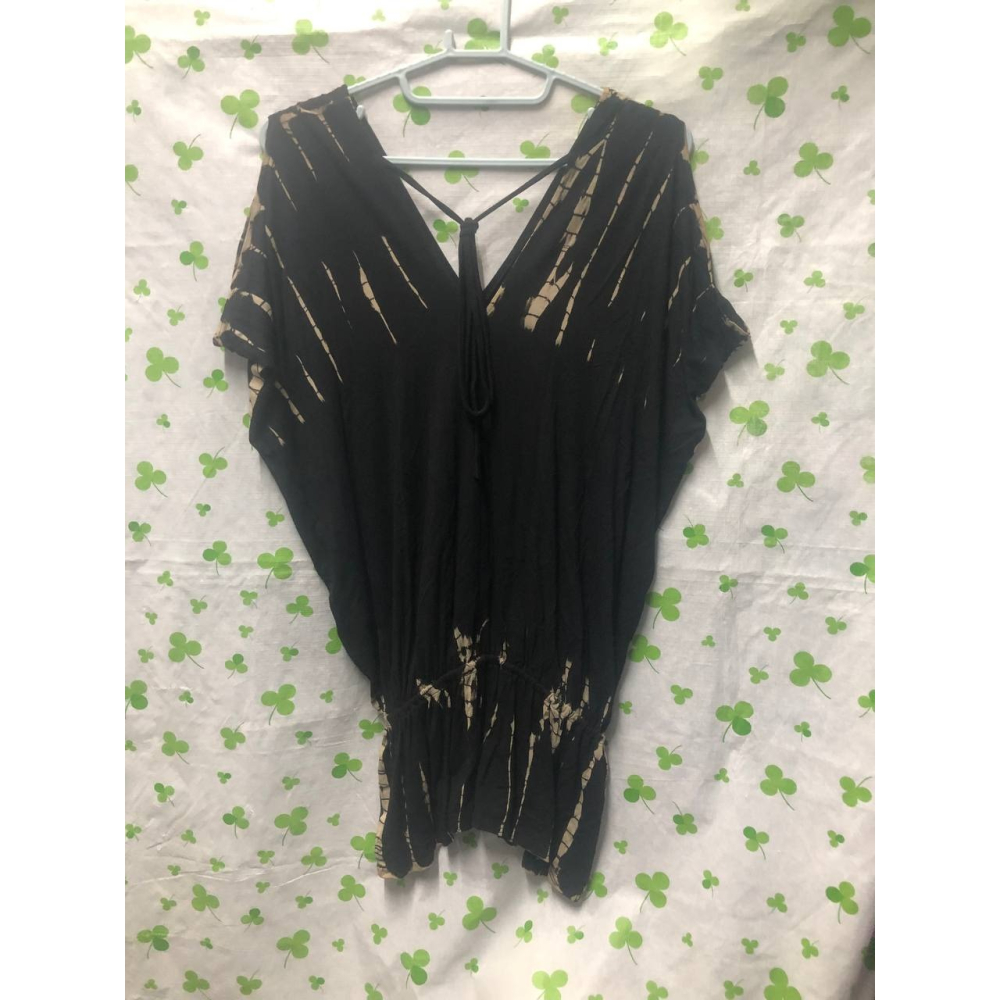 ♛ROSEMAYR♛廠商寄賣-異國風紮染V領上衣-細節圖2