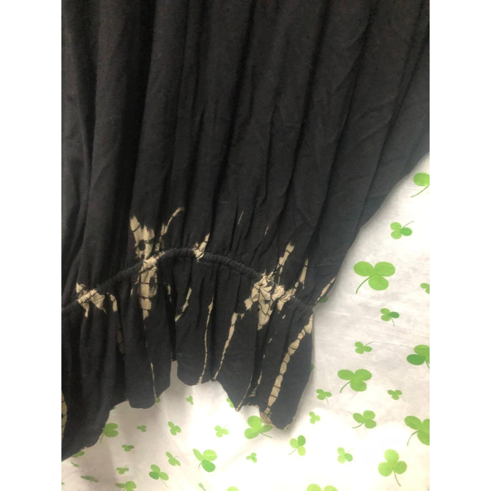 ♛ROSEMAYR♛廠商寄賣-異國風紮染V領上衣-細節圖3