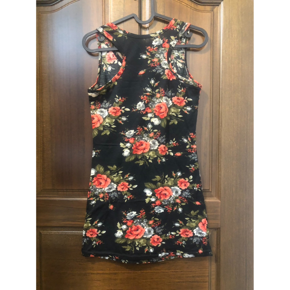 ♛ROSEMAYR♛廠商寄賣- Z4839古典玫瑰印花背心 展示品-細節圖2