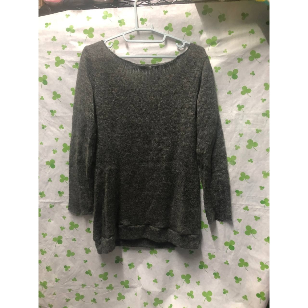 ♛ROSEMAYR♛廠商寄賣-深灰色雙側小口袋長袖上衣-細節圖2