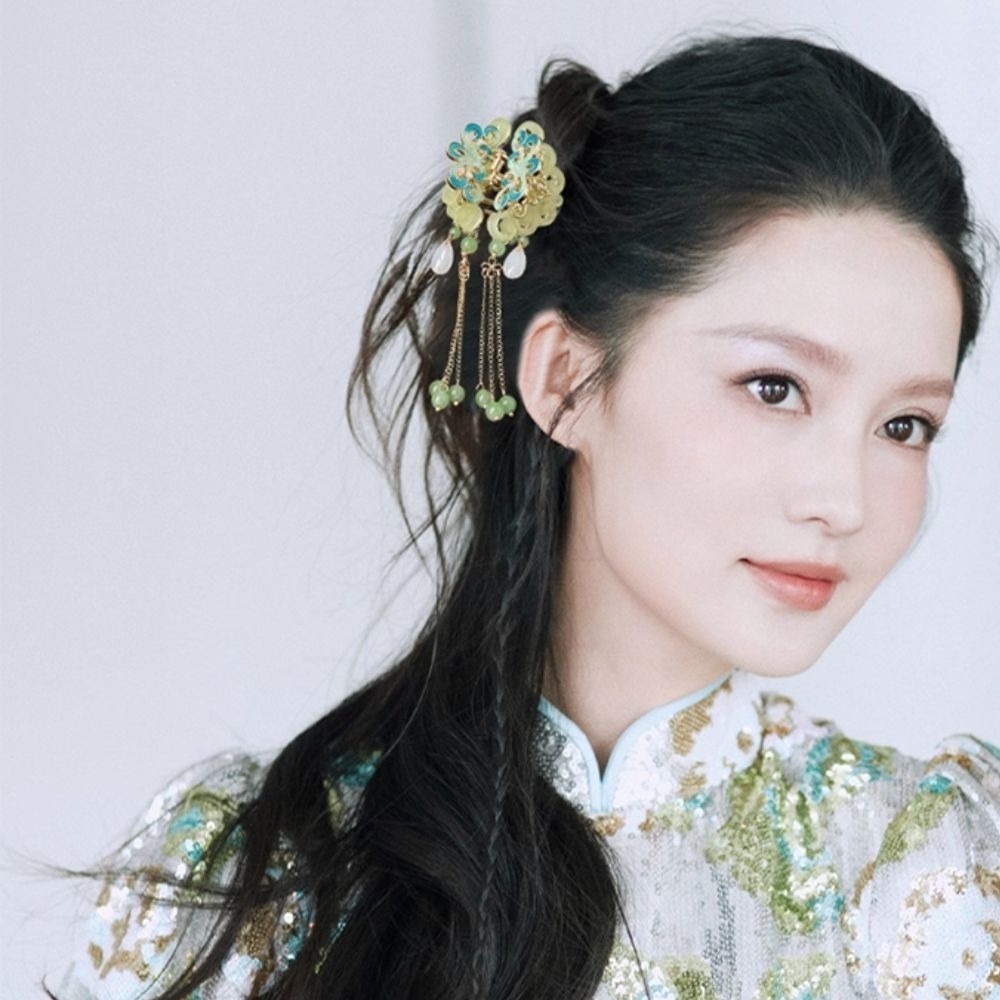 ♛ROSEMAYR♛ 新中式古風蝴蝶流蘇髮飾 抓夾-細節圖2