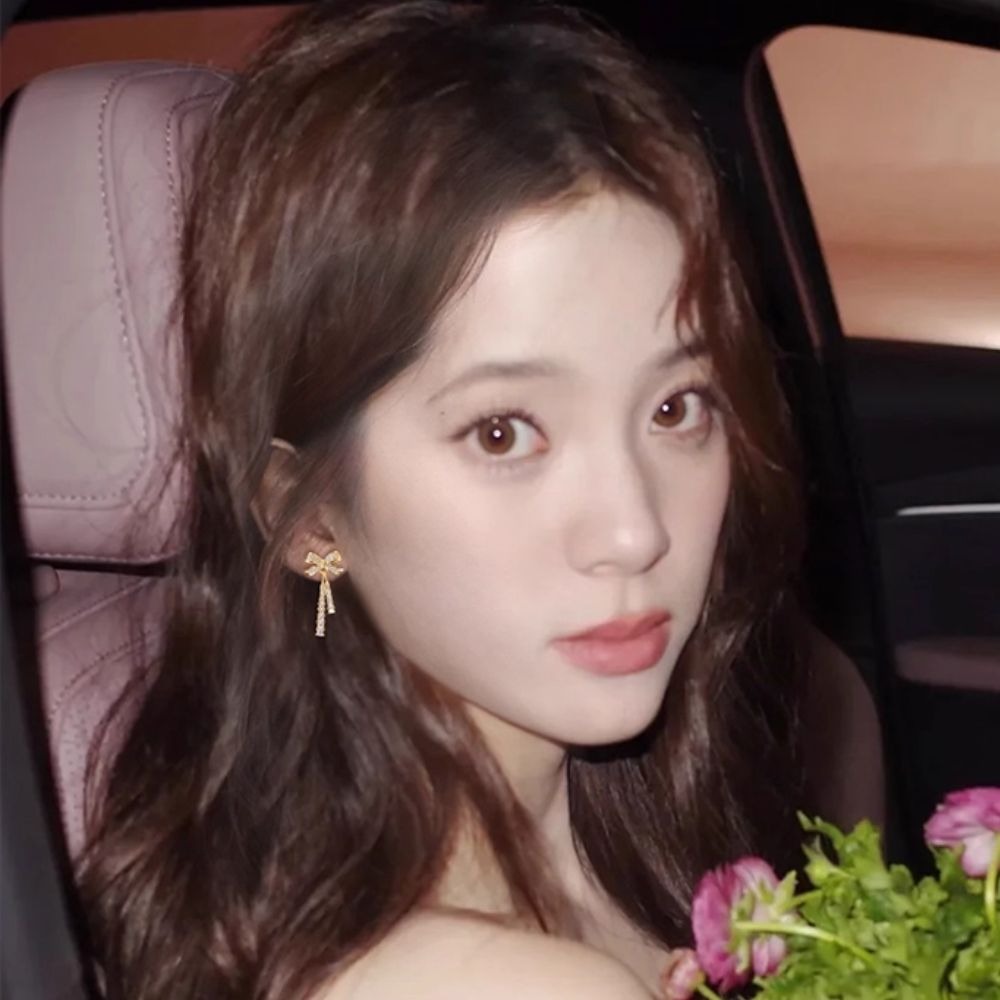 ♛ROSEMAYR♛ S925銀針 韓系甜美千金 金色蝴蝶結耳環-細節圖4