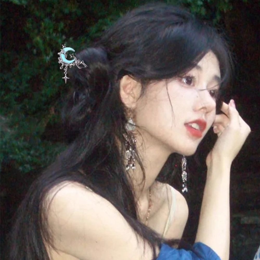 ♛ROSEMAYR♛ 新中式古風 清冷風新月髮簪-細節圖3