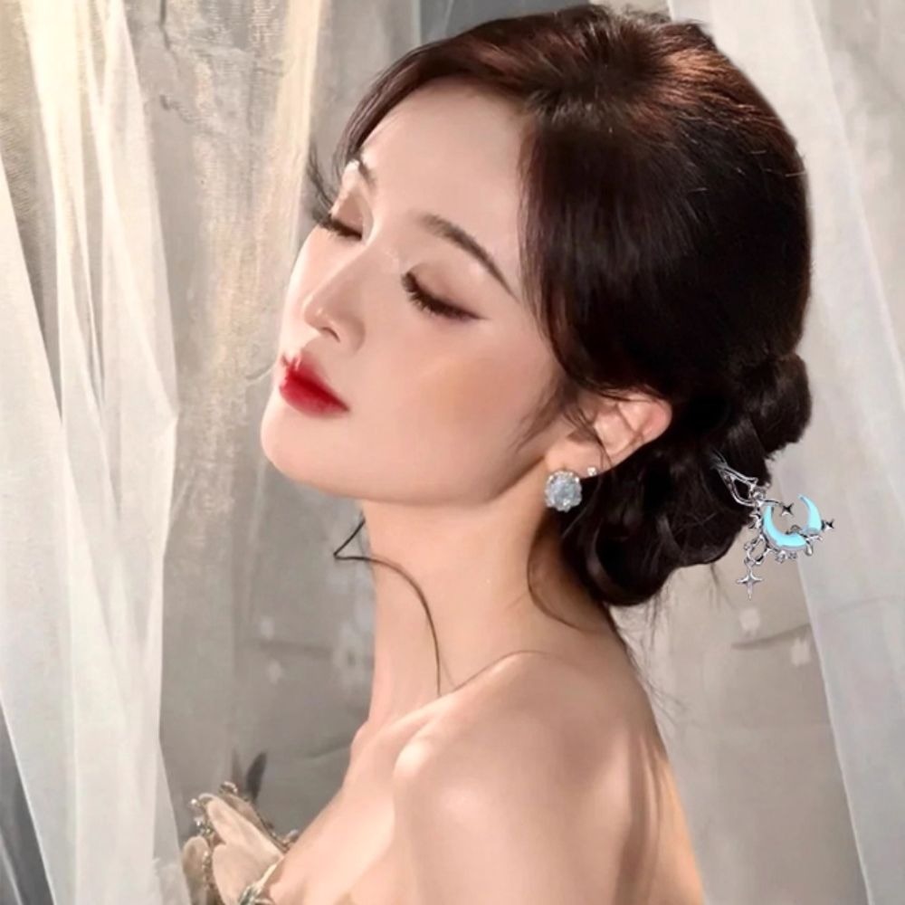 ♛ROSEMAYR♛ 新中式古風 清冷風新月髮簪-細節圖4