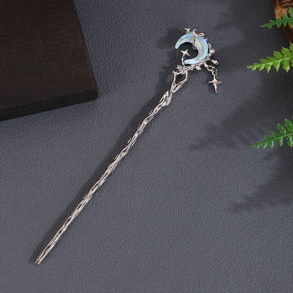 ♛ROSEMAYR♛ 新中式古風 清冷風新月髮簪-細節圖5