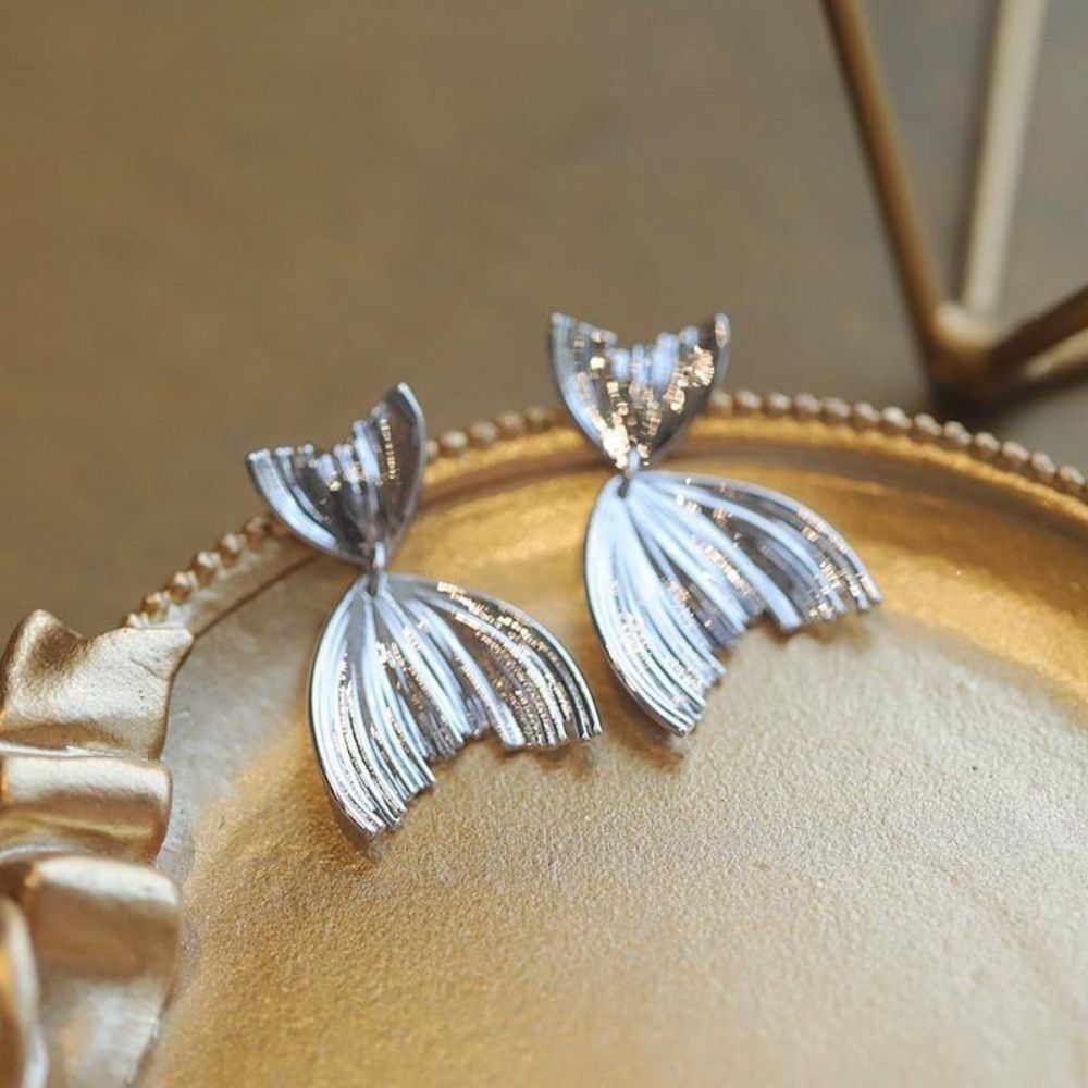 ♛ROSEMAYR♛ S925銀針 法式清奢名媛 人魚尾耳環-規格圖11