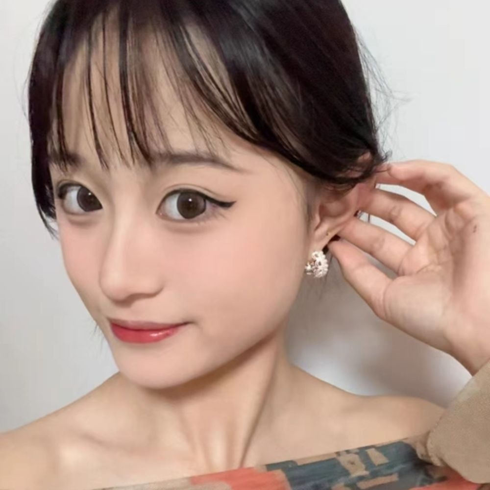 ♛ROSEMAYR♛ S925銀針 法式貴族 蕾絲邊珍珠皇冠耳環-細節圖3