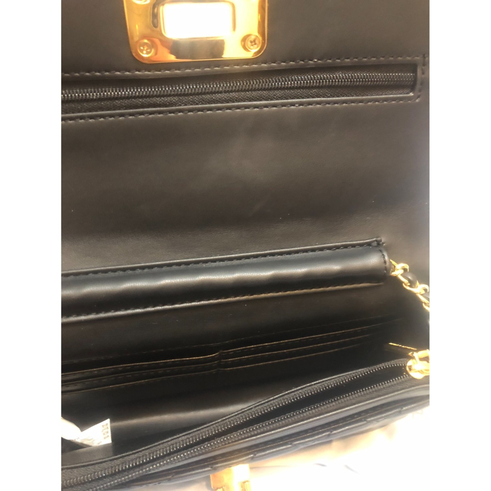 ♛ROSEMAYR♛廠商寄賣-小CK Cressida 菱格鍊條手拿包-細節圖3