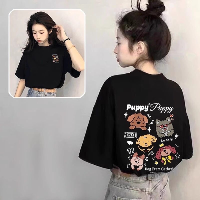 ♛ROSEMAYR♛廠商寄賣-Y0037可愛萌寵狗狗T恤-細節圖3