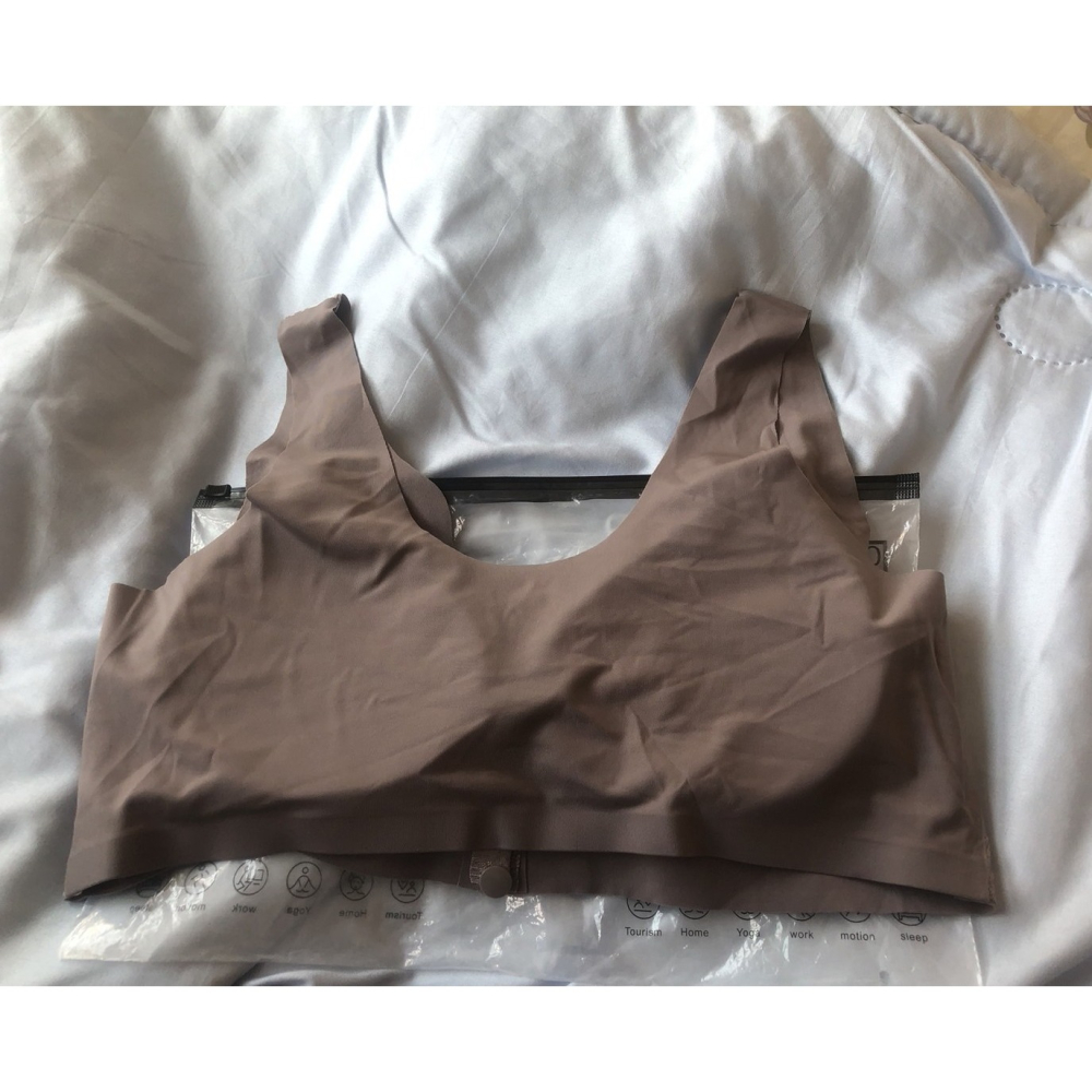 ♛ROSEMAYR♛廠商寄賣-6649丁香紫冰絲前釦式內衣3XL-細節圖3