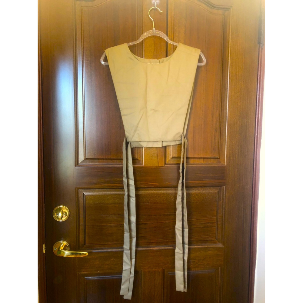 ♛ROSEMAYR♛廠商寄賣-H0330軍綠色綁帶背心 展示品-細節圖2