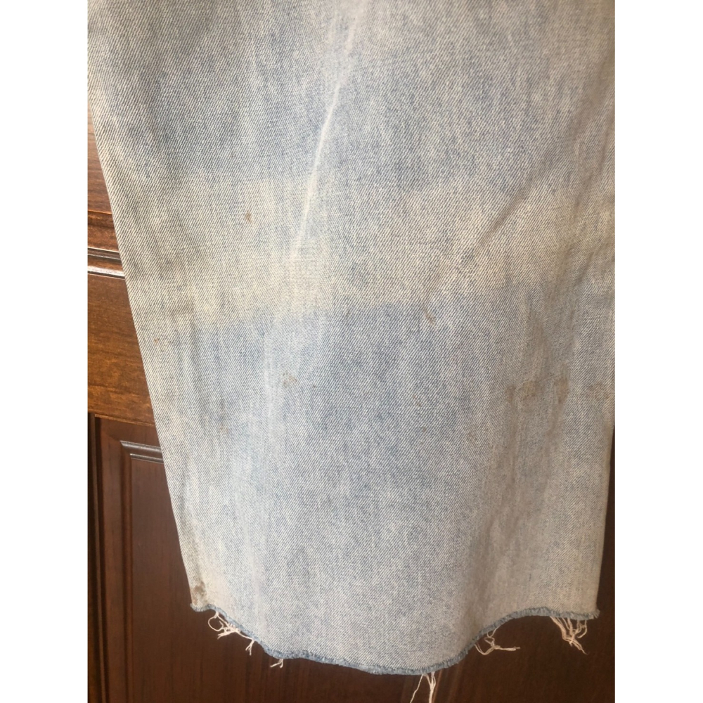 ♛ROSEMAYR♛廠商寄賣-C1956 淺藍破洞風牛仔長褲 展示品-細節圖4