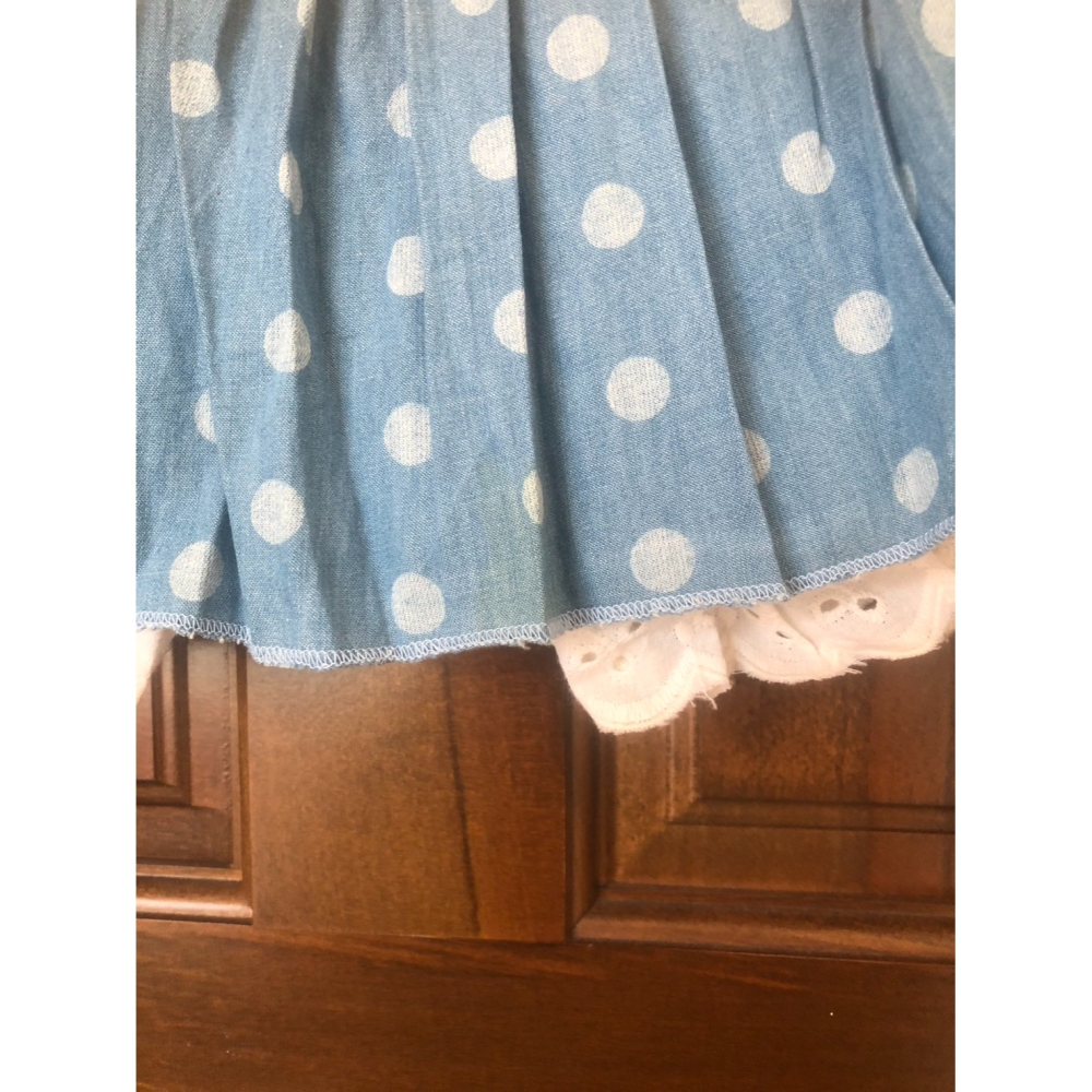 ♛ROSEMAYR♛廠商寄賣-A06-007日系點點褲裙 展示品-細節圖3