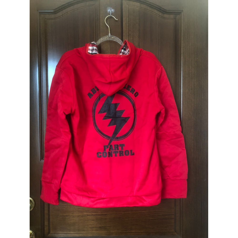 ♛ROSEMAYR♛廠商寄賣-A03-004閃電印花連帽外套-細節圖2