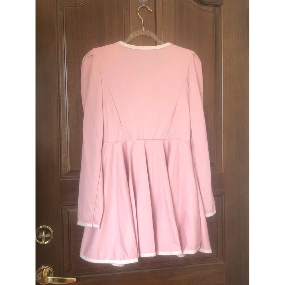 ♛ROSEMAYR♛廠商寄賣-A03-001粉色洋裝式外套-細節圖2