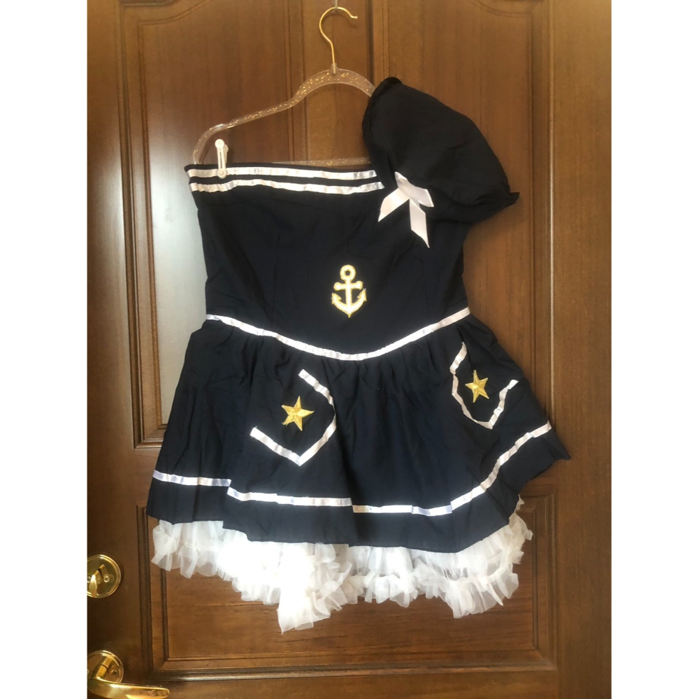 ♛ROSEMAYR♛廠商寄賣-性感海軍水手連身蓬蓬裙-細節圖5