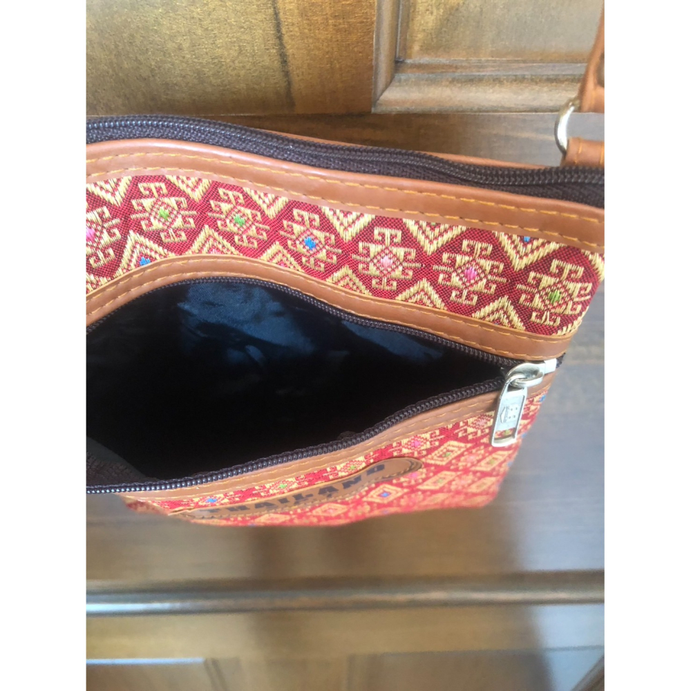 ♛ROSEMAYR♛廠商寄賣-異國風泰國老布方包-細節圖4