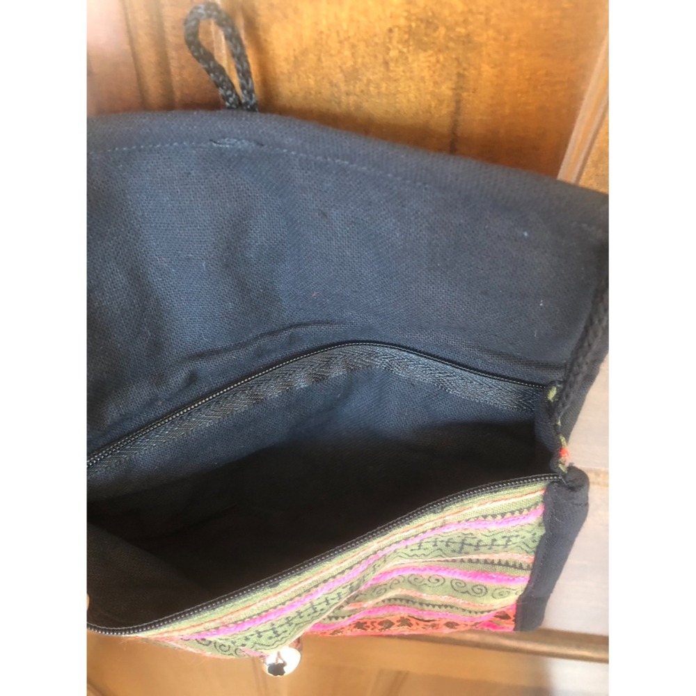 ♛ROSEMAYR♛廠商寄賣-異國風泰國老布長形方包-細節圖3