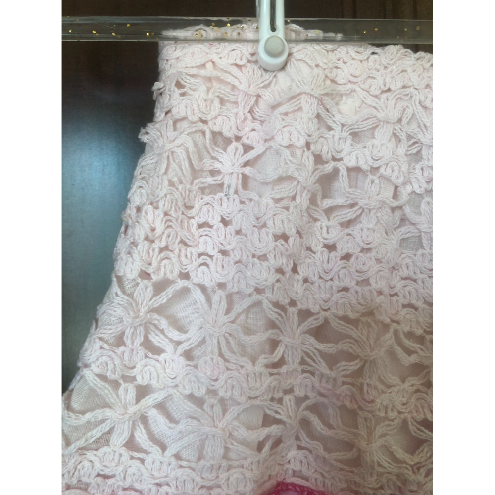 ♛ROSEMAYR♛廠商寄賣-異國風粉色漸層兩穿裙 展示品-細節圖3