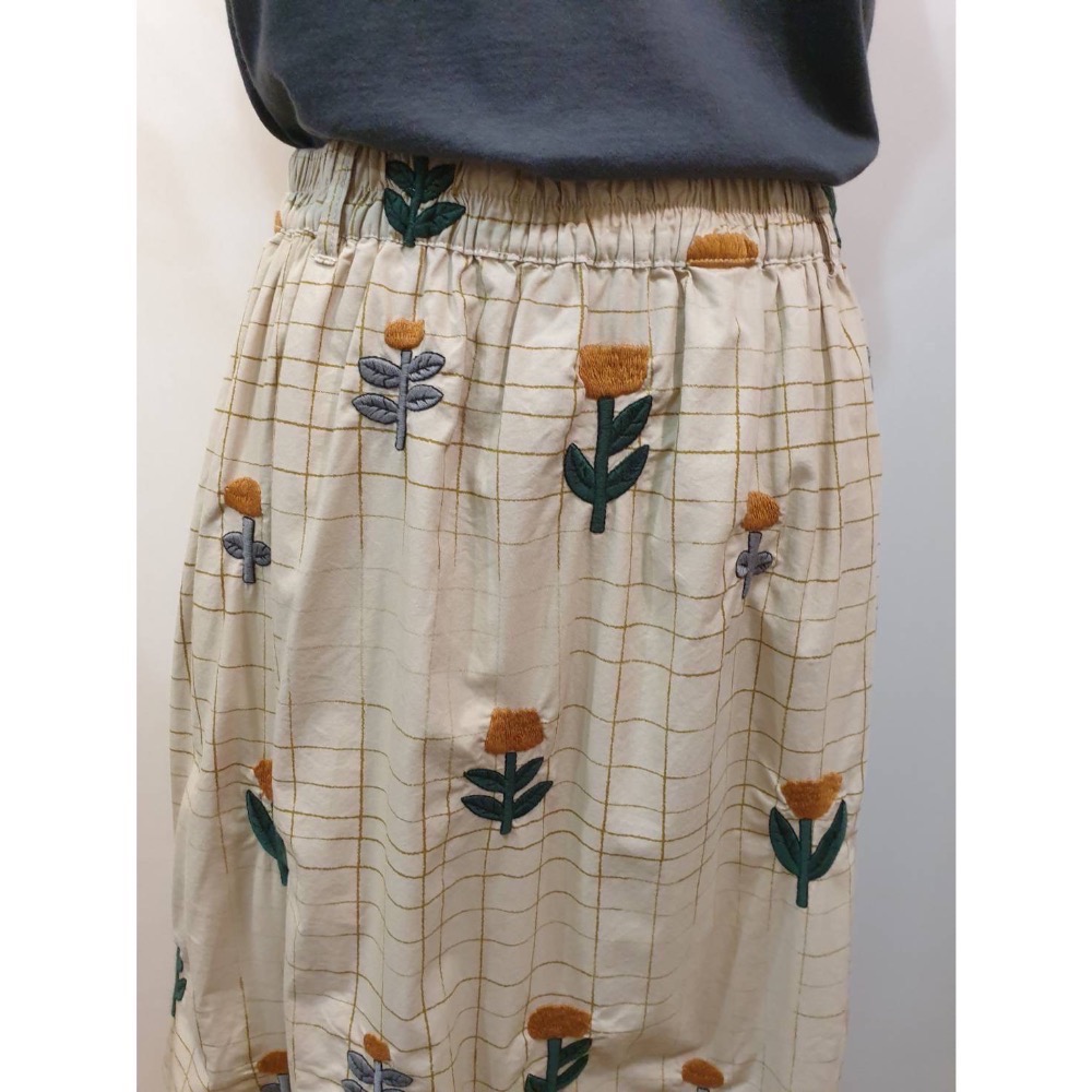 日本進口品牌 Emago.春季長裙-細節圖3