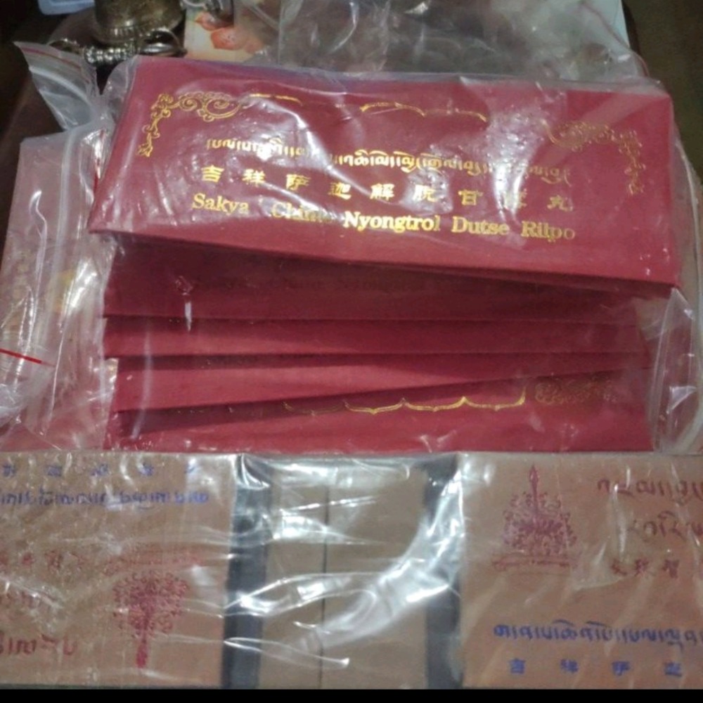 日喀則薩迦寺（薩迦派祖庭）開光加持製作吉祥薩迦解脫甘露丸-細節圖2