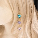 現貨+預購*地雷系超天醬糖糖粉藍色蝴蝶結髮夾 主播女孩重度依賴 量產型 天使 雙馬尾 水色 甜美 可愛 耳環 髮夾-規格圖9