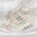 女生內褲 學生內褲 純棉內褲 三角褲 M/L/XL 大人可穿 中腰 風格內褲 流行內褲 內褲女 嗨比鴨鴨 UW001-規格圖11