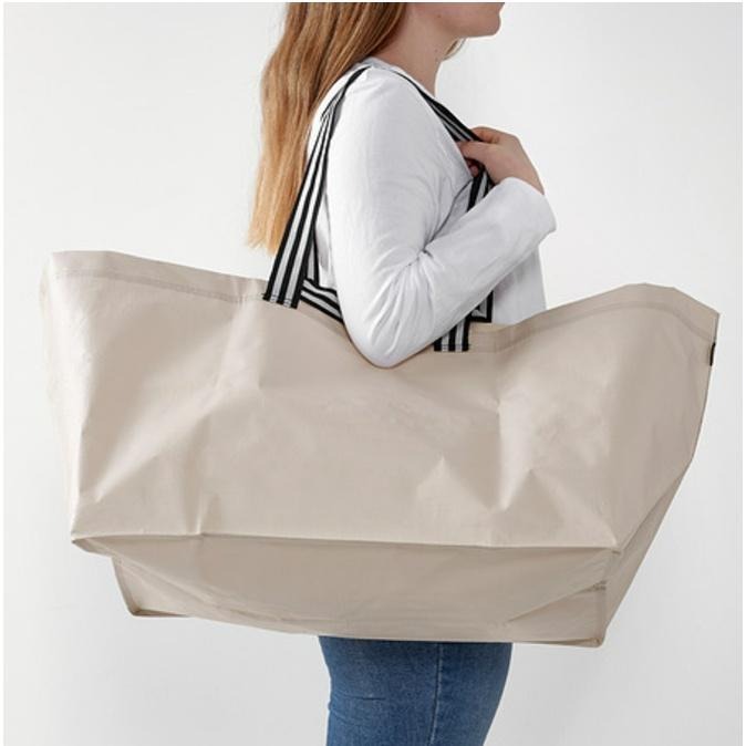 《現貨》IKEA 購物袋 收納袋 環保袋 行李袋 分類袋 71公升-細節圖2