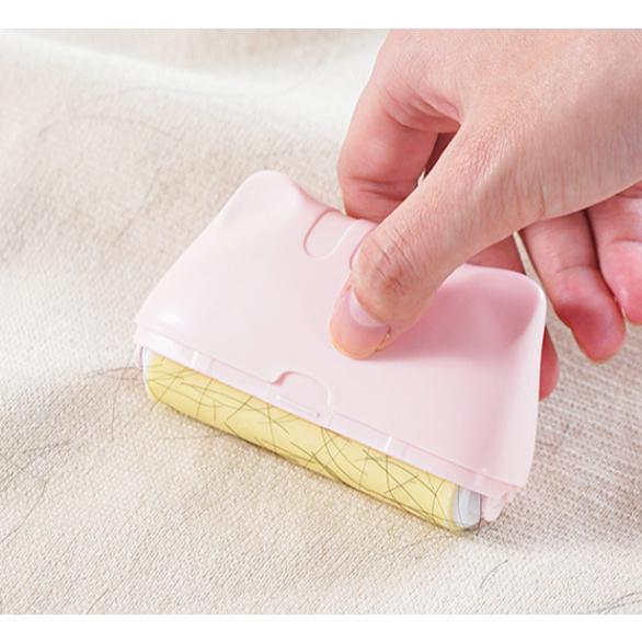 《現貨》攜帶型水洗式滾筒黏毛器 去除衣物雜毛 去毛 黏毛 寵物 灰塵 清理-細節圖5