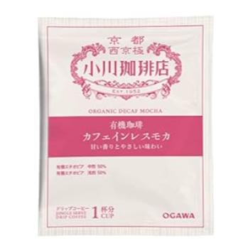 《現貨》小紅豆日貨 京都西京極 小川咖啡店  低咖啡因 濾掛式咖啡 有機摩卡咖啡 中焙 6入-細節圖3