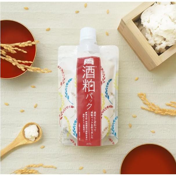 《現貨》小紅豆日貨 PDC Wafood Made 雙倍酒粕面膜 水洗式 酒粕面膜 洗面乳-細節圖2